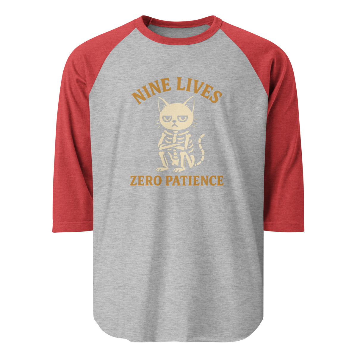 Heather Grey/Heather Red / XS